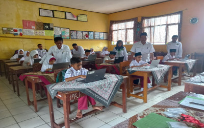 Pelaksanaan ANBK Gelombang 1 di MIN 2 Sukabumi